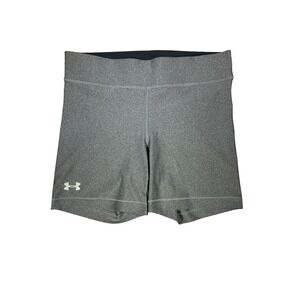 Under Armour‎ Compression Shorts Womens Medium Gray Athletic Workout
